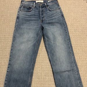 Denim forum arlo high rise straight